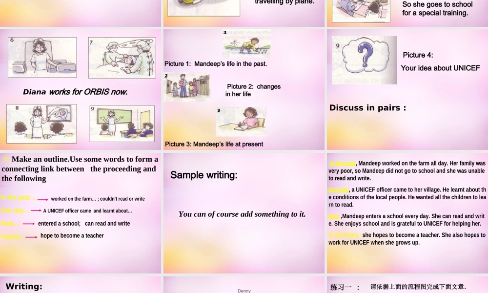 江苏省永丰初级中学八年级英语下册 Unit 7 International Charities Task课件1 .ppt