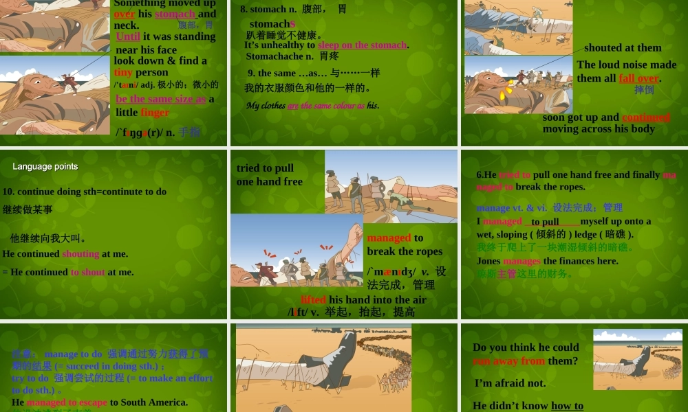 江苏省永丰初级中学八年级英语下册《Unit 4 A good read Revision》课件 .ppt