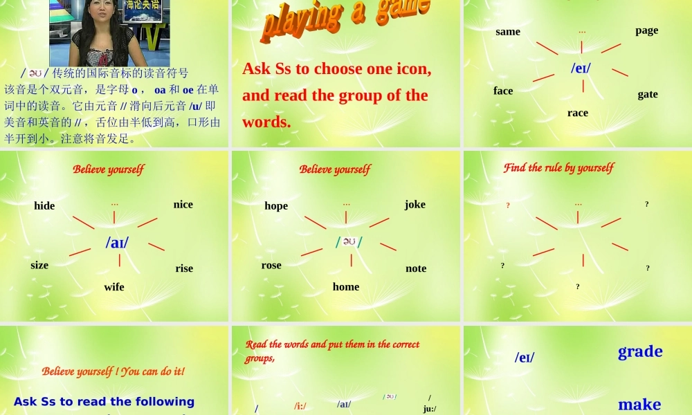 江苏省永丰初级中学七年级英语上册 Unit 1 This is me Study skills课件 .ppt