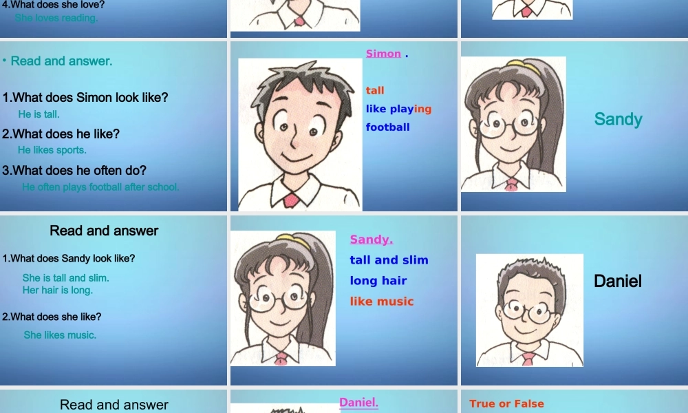 江苏省永丰初级中学七年级英语上册 Unit 1 This is me Reading课件 .ppt