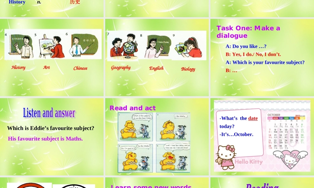 江苏省永丰初级中学七年级英语上册 Unit 3 Welcome to our school Welcome to the Unit课件 .ppt