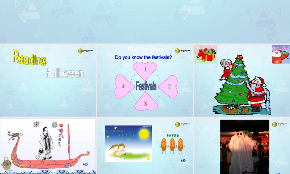 江苏省永丰初级中学七年级英语上册 Unit 5 Let's celebrate Reading课件 .ppt