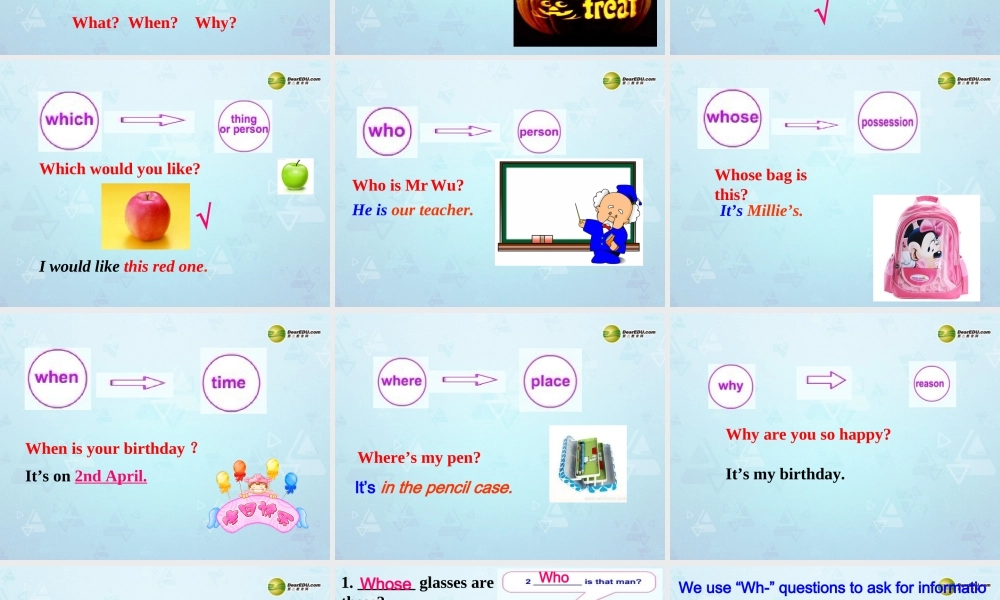 江苏省永丰初级中学七年级英语上册 Unit 5 Let's celebrate Grammar课件 .ppt