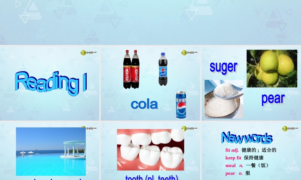 江苏省永丰初级中学七年级英语上册 Unit 6 Food and lifestyle Reading I课件 .ppt