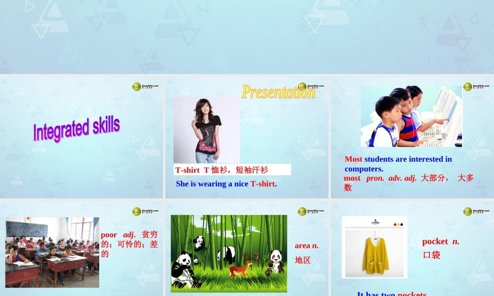 江苏省永丰初级中学七年级英语上册 Unit 7 Shopping Integrated skills课件 .ppt