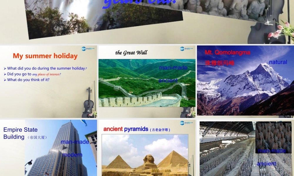 九年级英语上册 Module 1 Unit 1 It’s more than 2000 years old课件.ppt