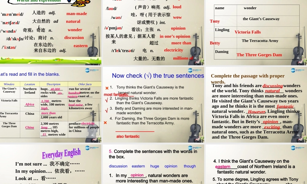 九年级英语上册 Module 1 Unit 1 It’s more than 2000 years old课件.ppt