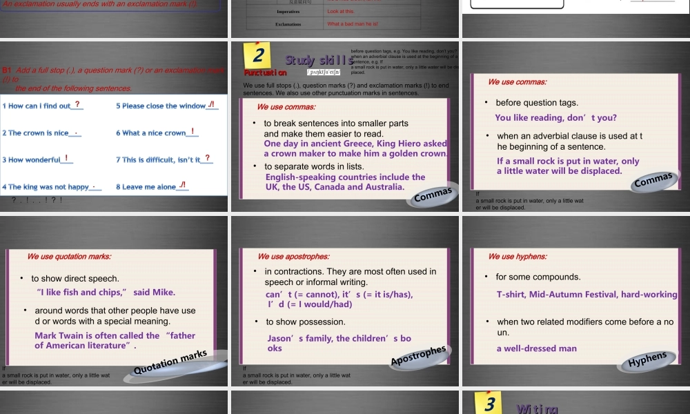 九年级英语上册 Module 1 Unit 1 Wise men in history Period 6 Grammar B课件 .ppt