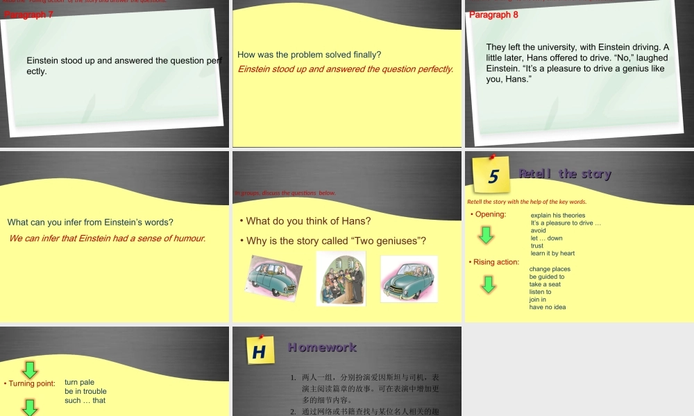 九年级英语上册 Module 1 Unit 2 Great minds Period 2课件 .ppt