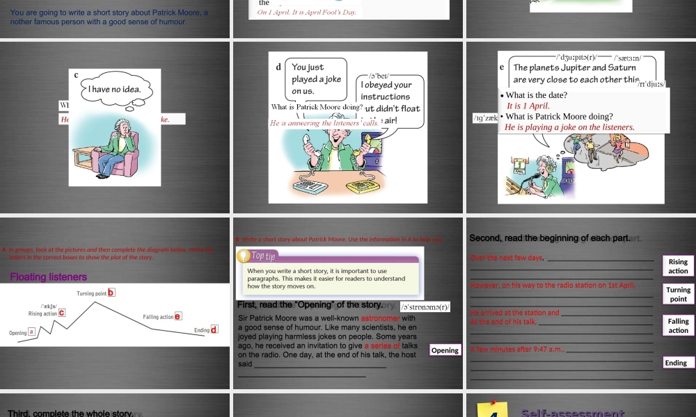 九年级英语上册 Module 1 Unit 2 Great minds Period 6课件 .ppt