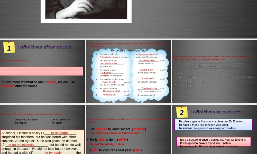 九年级英语上册 Module 1 Unit 2 Great minds Period 4课件 .ppt