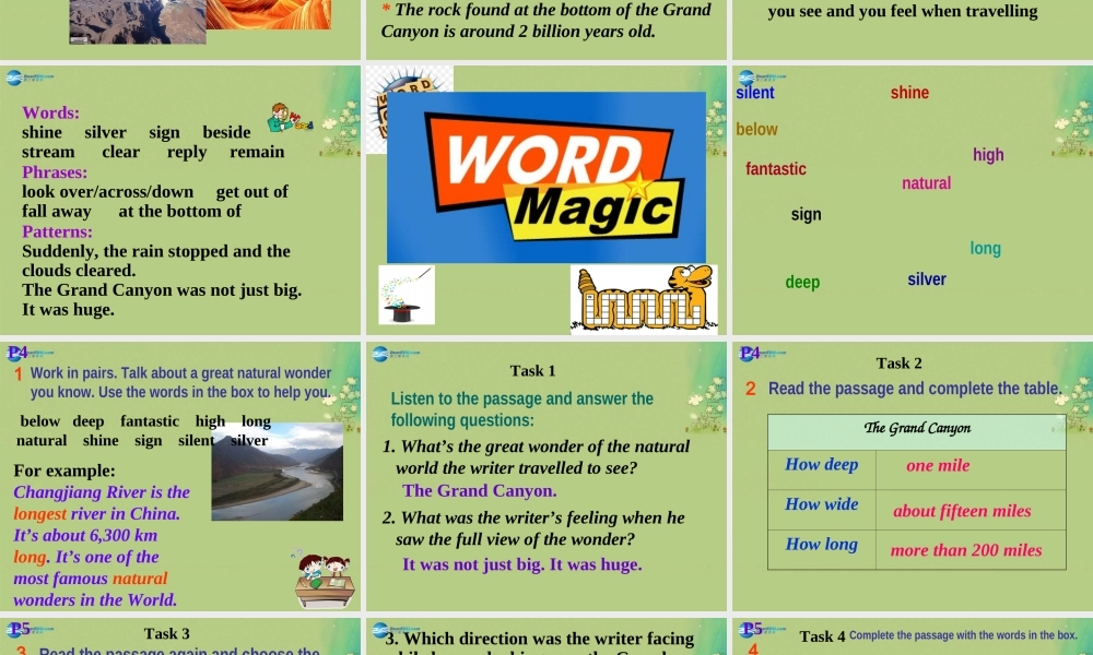 九年级英语上册 Module 1 Wonders of the world Unit 2课件（新版）外研版.ppt