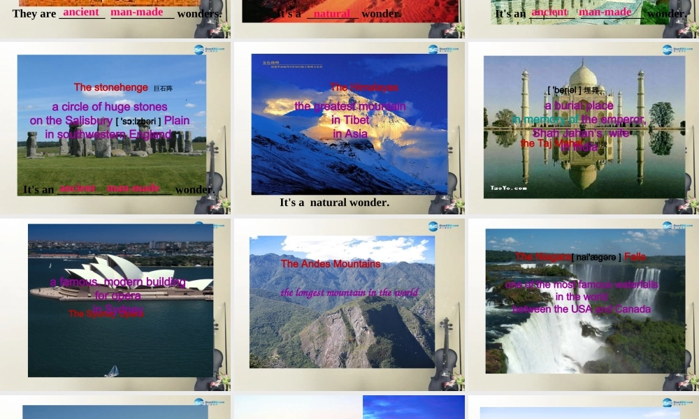 九年级英语上册 Module 1 Unit 2 The Grand Canyon was not just big课件.ppt