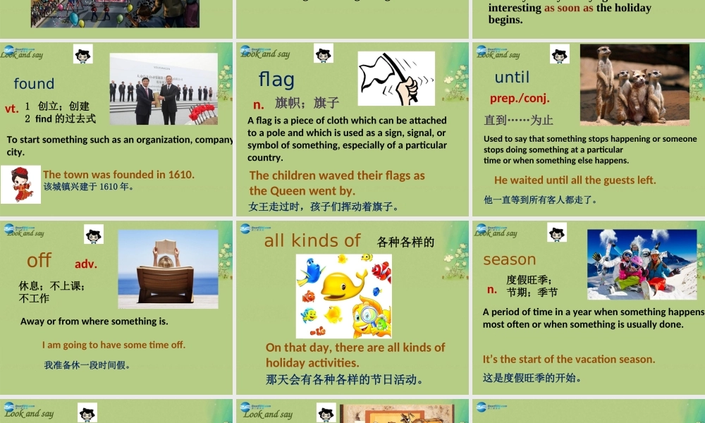 九年级英语上册 Module 2 Public holidays Unit 1课件.ppt