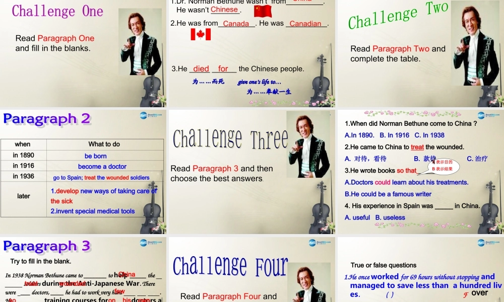 九年级英语上册 Module 3 Unit 2 There were few doctorsso he had to work very hard on his own课件.ppt