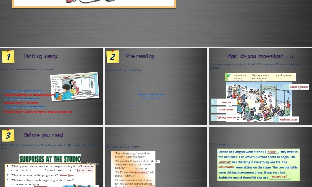 九年级英语上册 Module 3 Unit 5 Action Period 1课件 .ppt