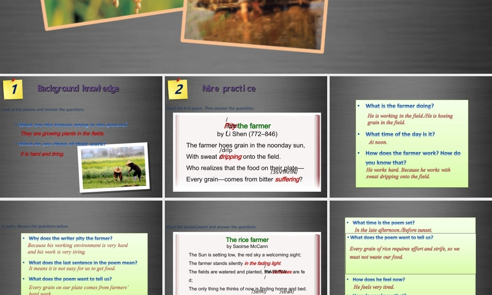 九年级英语上册 Module 3 Unit 6 Healthy diet Period 6课件 .ppt