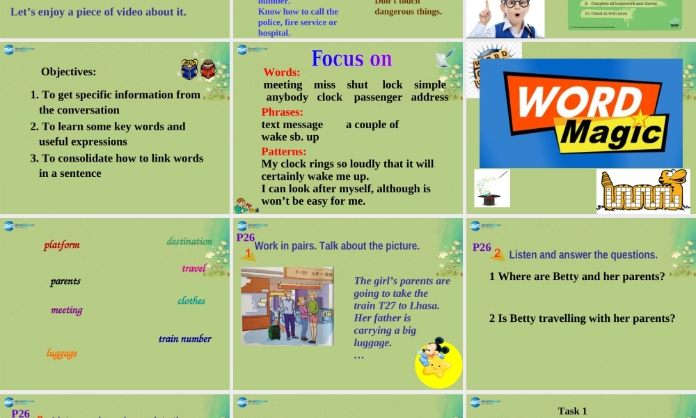 九年级英语上册 Module 4 Home alone Unit 1课件.ppt