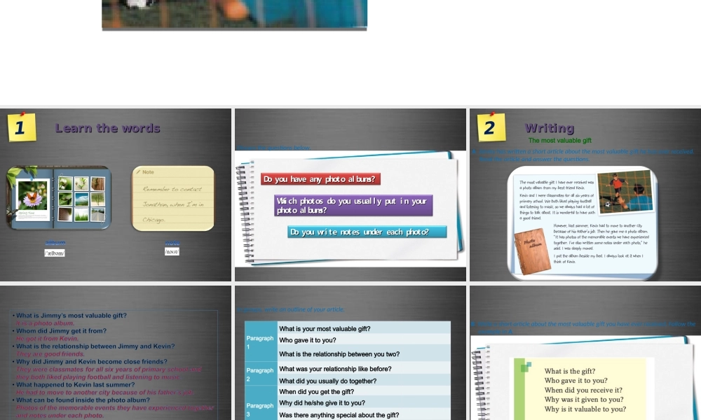 九年级英语上册 Module 4 Unit 8 Surprise endings Period 4课件 .ppt