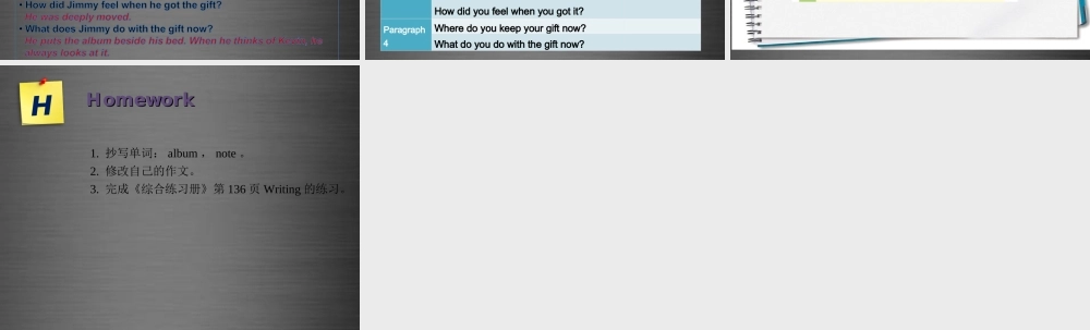 九年级英语上册 Module 4 Unit 8 Surprise endings Period 4课件 .ppt