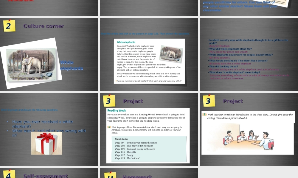 九年级英语上册 Module 4 Unit 8 Surprise endings Period 6课件 .ppt
