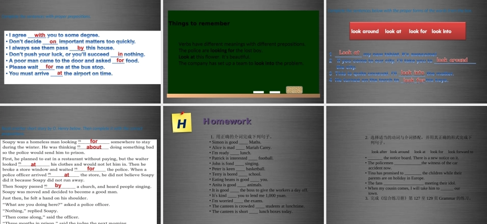 九年级英语上册 Module 4 Unit 8 Surprise endings Period 5课件 .ppt
