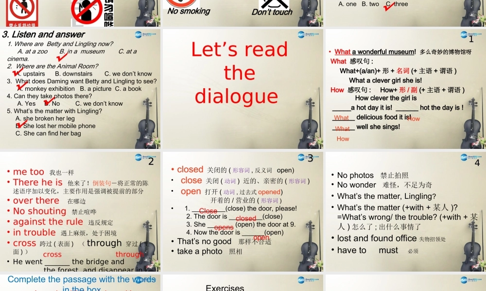 九年级英语上册 Module 5 Unit 1 Don’t cross that rope！课件2.ppt