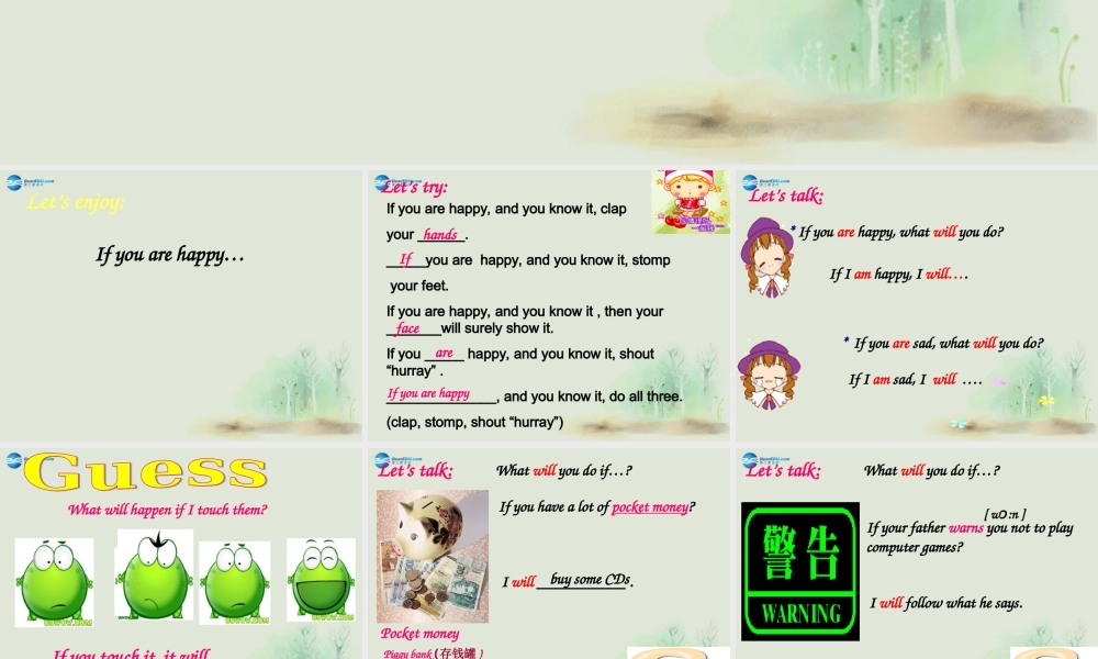 九年级英语上册 Module 6 Problems Unit 2 If you tell him the truth nowyou will show that you are honest课件.ppt