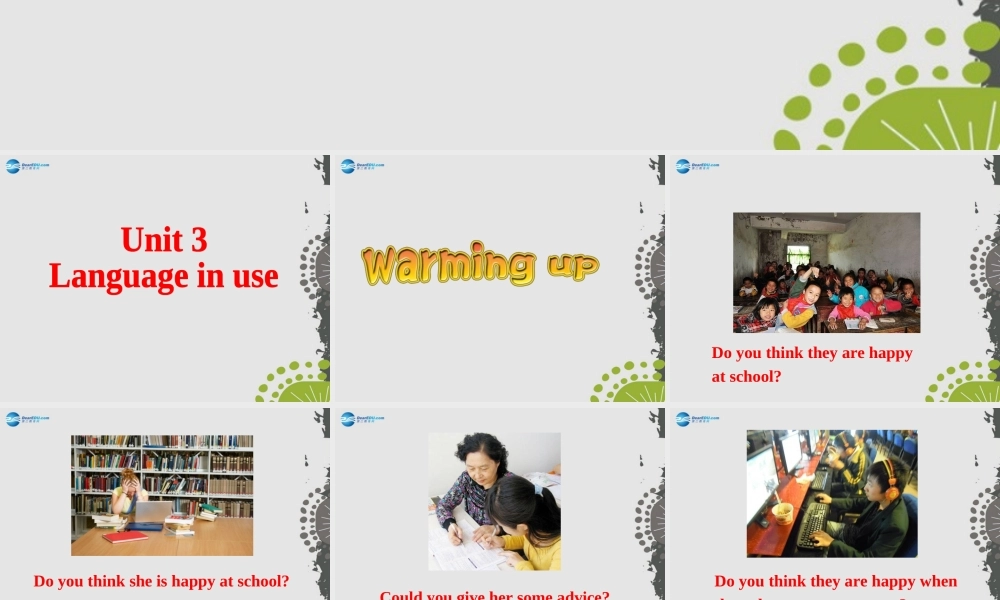 九年级英语上册 Module 6 Unit 3 Language in use课件.ppt