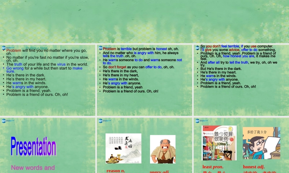 九年级英语上册 Module 6 Unit 2 If you tell him the truth nowyou will show that you are hones课件.ppt