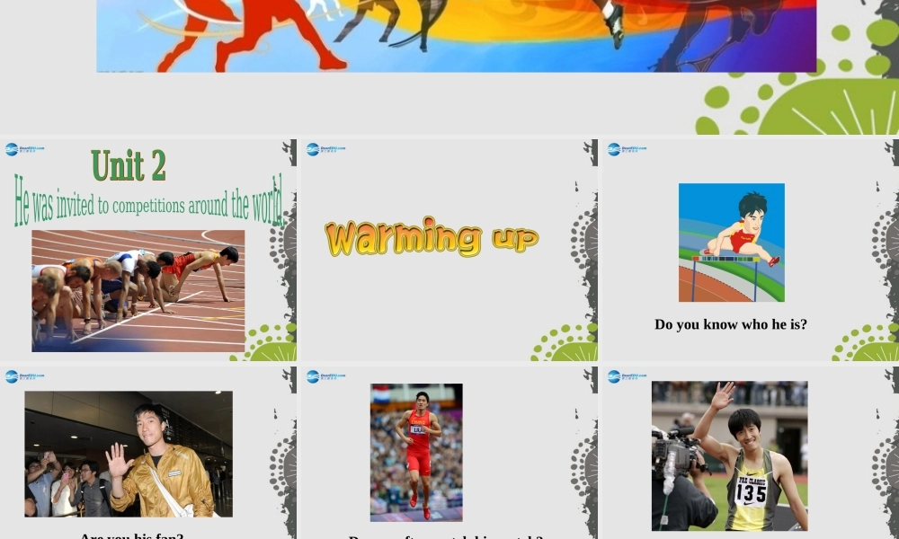 九年级英语上册 Module 8 Unit 2 He was invited to competitions around the world课件.ppt