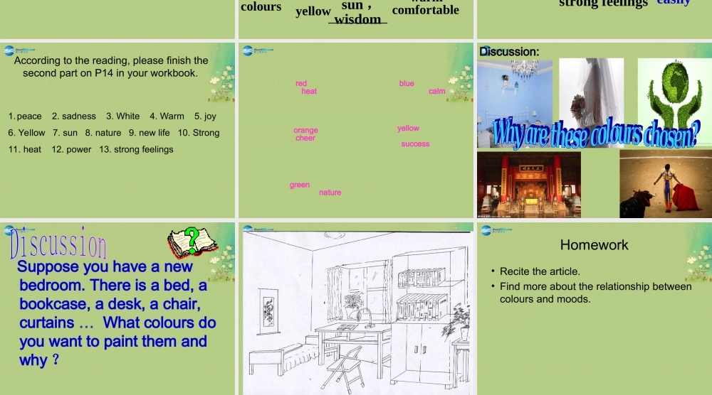 九年级英语上册 Unit 2 Colour Reading课件（2）.ppt