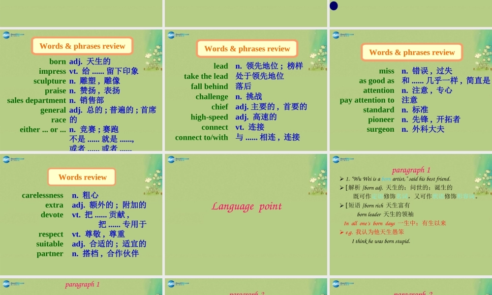 九年级英语上册 Unit 1 Know yourself reading课件（2）.ppt