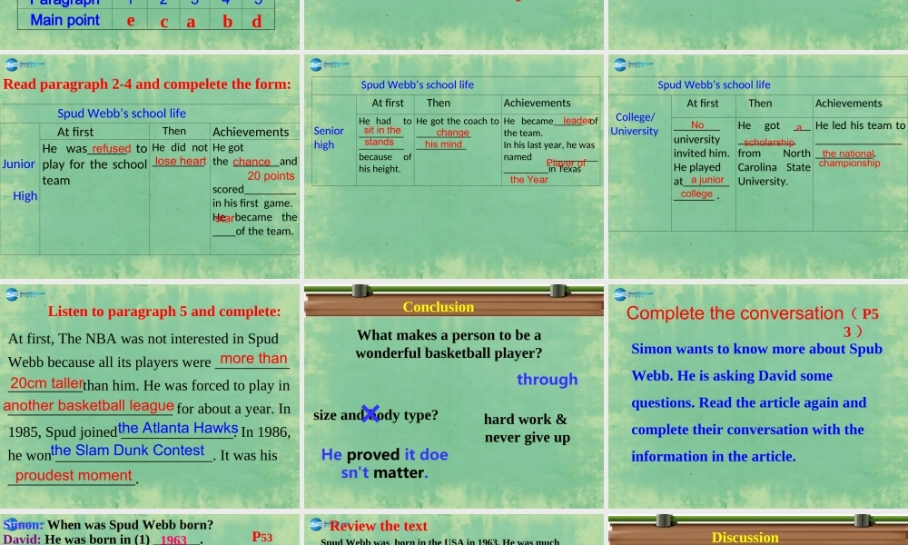 九年级英语上册 Unit 4 Growing up Reading1课件 .ppt