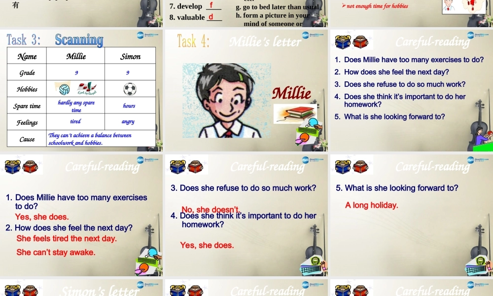 九年级英语上册 Unit 3 Teenage problems Reading课件 .ppt