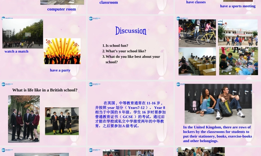 九年级英语下册 Module 2 Unit 1 I hope we can have a match with them课件1 .ppt