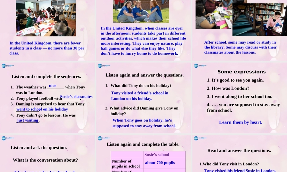 九年级英语下册 Module 2 Unit 1 I hope we can have a match with them课件1 .ppt