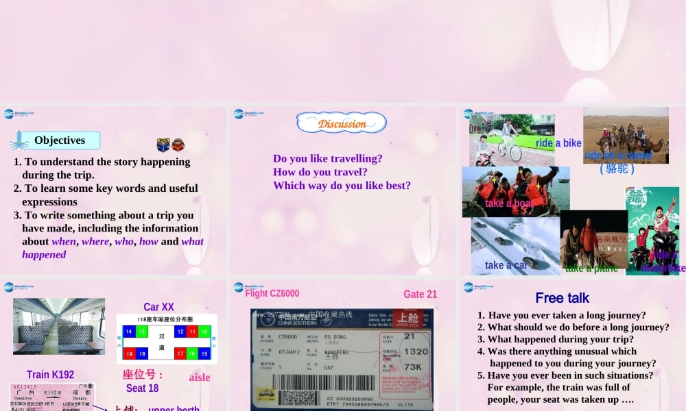 九年级英语下册 Module 1 Unit 2 It’s a long story课件1 .ppt