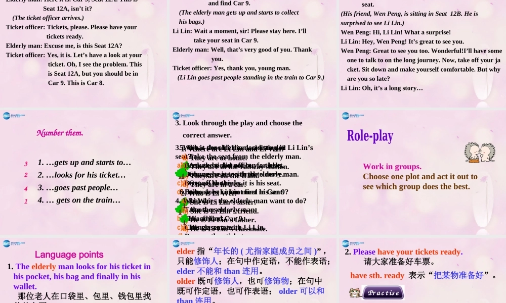 九年级英语下册 Module 1 Unit 2 It’s a long story课件1 .ppt