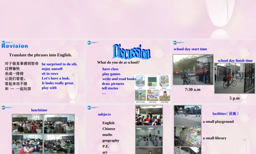 九年级英语下册 Module 2 Unit 2 What do I like best about school课件2 .ppt