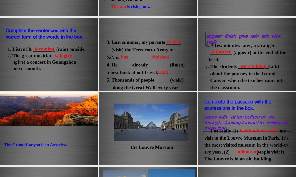 内蒙古鄂尔多斯康巴什新区第二中学九年级英语上册 Module 1 Unit 3 Language in use课件.ppt