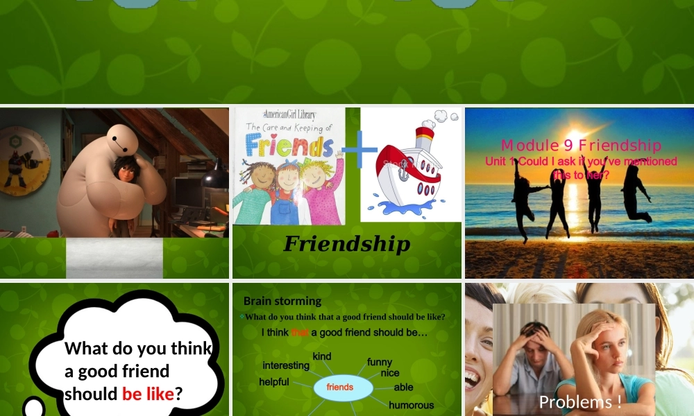 内蒙古鄂尔多斯康巴什新区第一中学八年级英语下册 Module 9 Unit 1 Could I ask if you' ve mentioned this to her课件 .ppt