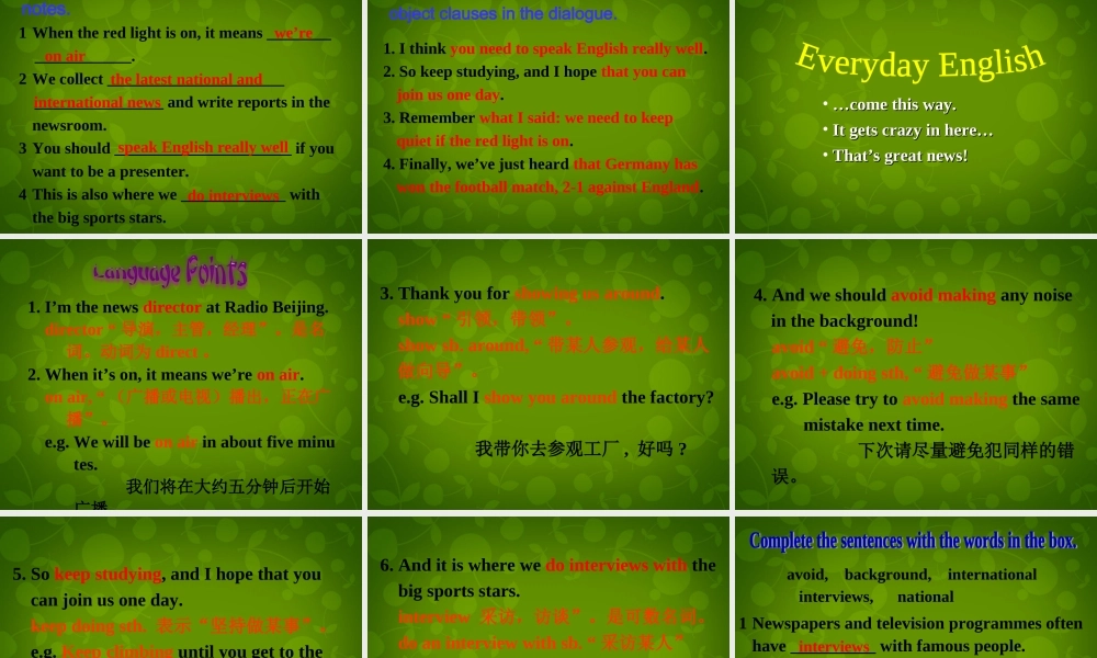 内蒙古鄂尔多斯康巴什新区第一中学八年级英语下册 Module 10 Unit 1 I hope that you can join us one day课件 .ppt