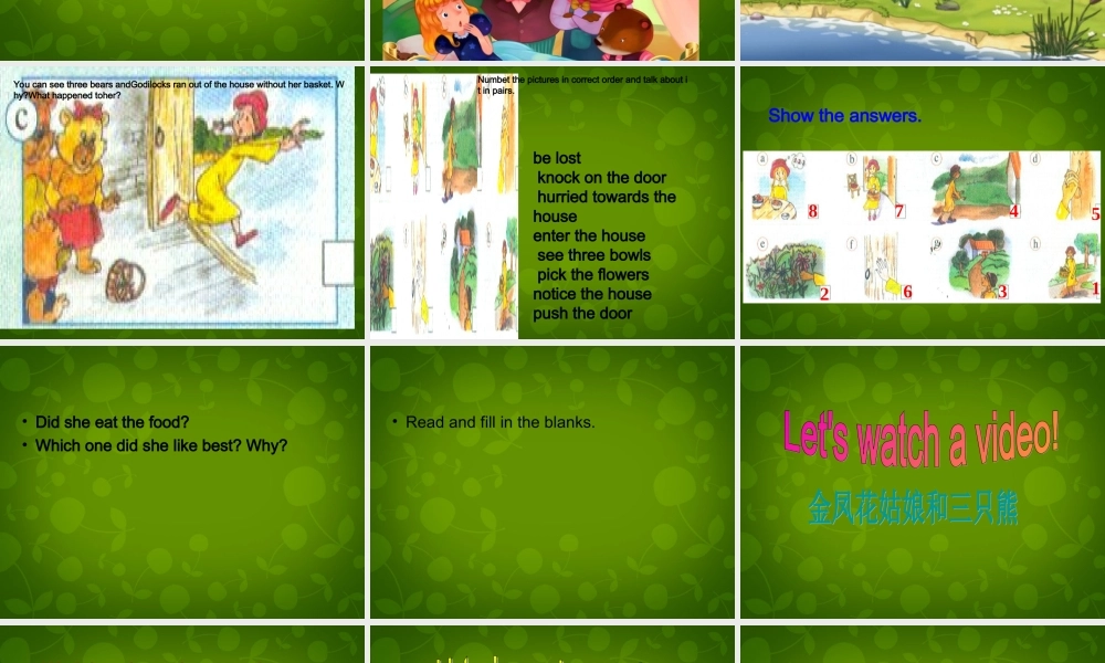 内蒙古鄂尔多斯康巴什新区第一中学七年级英语下册 Moudle 8 Unit 1 Once upon a time…课件 .ppt