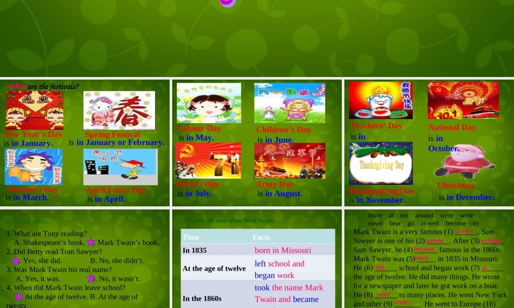 内蒙古鄂尔多斯康巴什新区第一中学七年级英语下册 Module 9 Unit 1 Could you tell me how to get to the National Stadium课件 .ppt