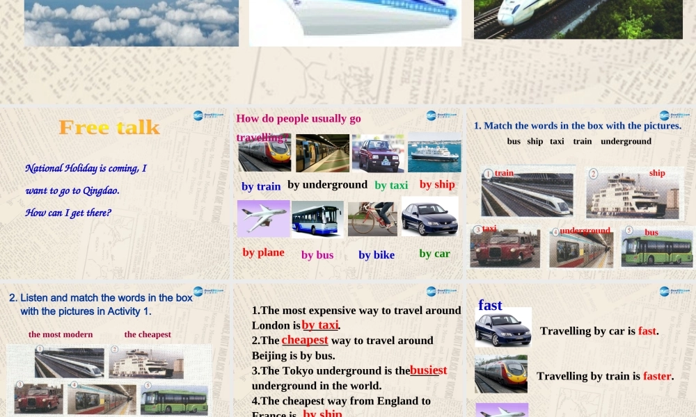 内蒙古满洲里市第五中学八年级英语上册 Module 4 Unit 1 He lives farthest from school课件 .ppt