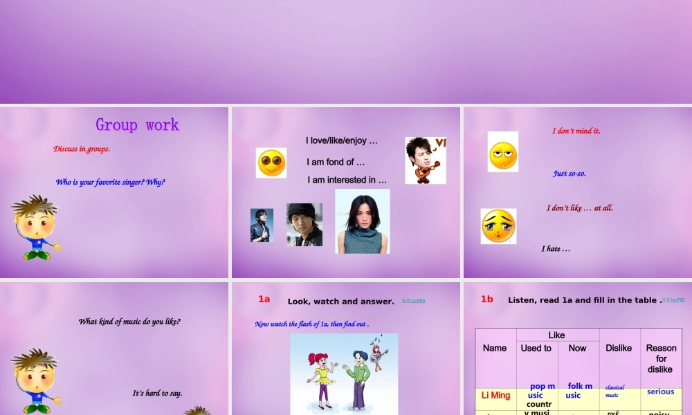 内蒙古乌海市第二十二中学八年级英语上册 Unit 3 Our Hobbies Topic 2 Section B课件 （新版）仁爱版.ppt