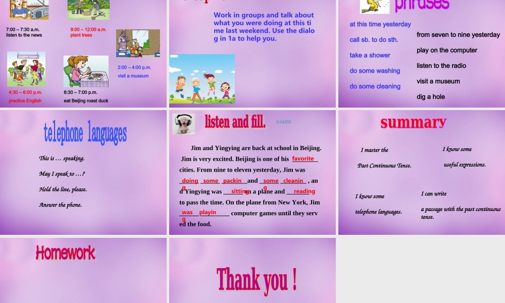 内蒙古乌海市第二十二中学八年级英语上册 Unit 3 Our Hobbies Topic 3 Section A课件 （新版）仁爱版.ppt