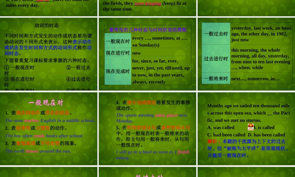 内蒙古乌兰浩特市第十二中学九年级英语下册《Module 5 Unit 3 Language in use》课件 .ppt