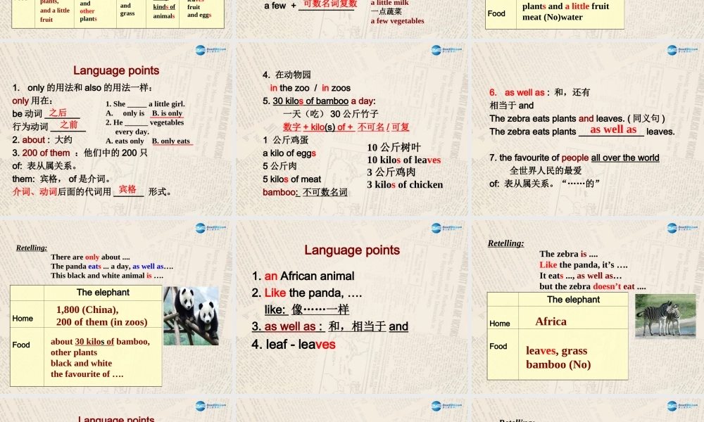 七年级英语上 册 Module 6 A trip to the zoo Unit 2 The tiger lives in Asia课件 （新版）外研版.ppt